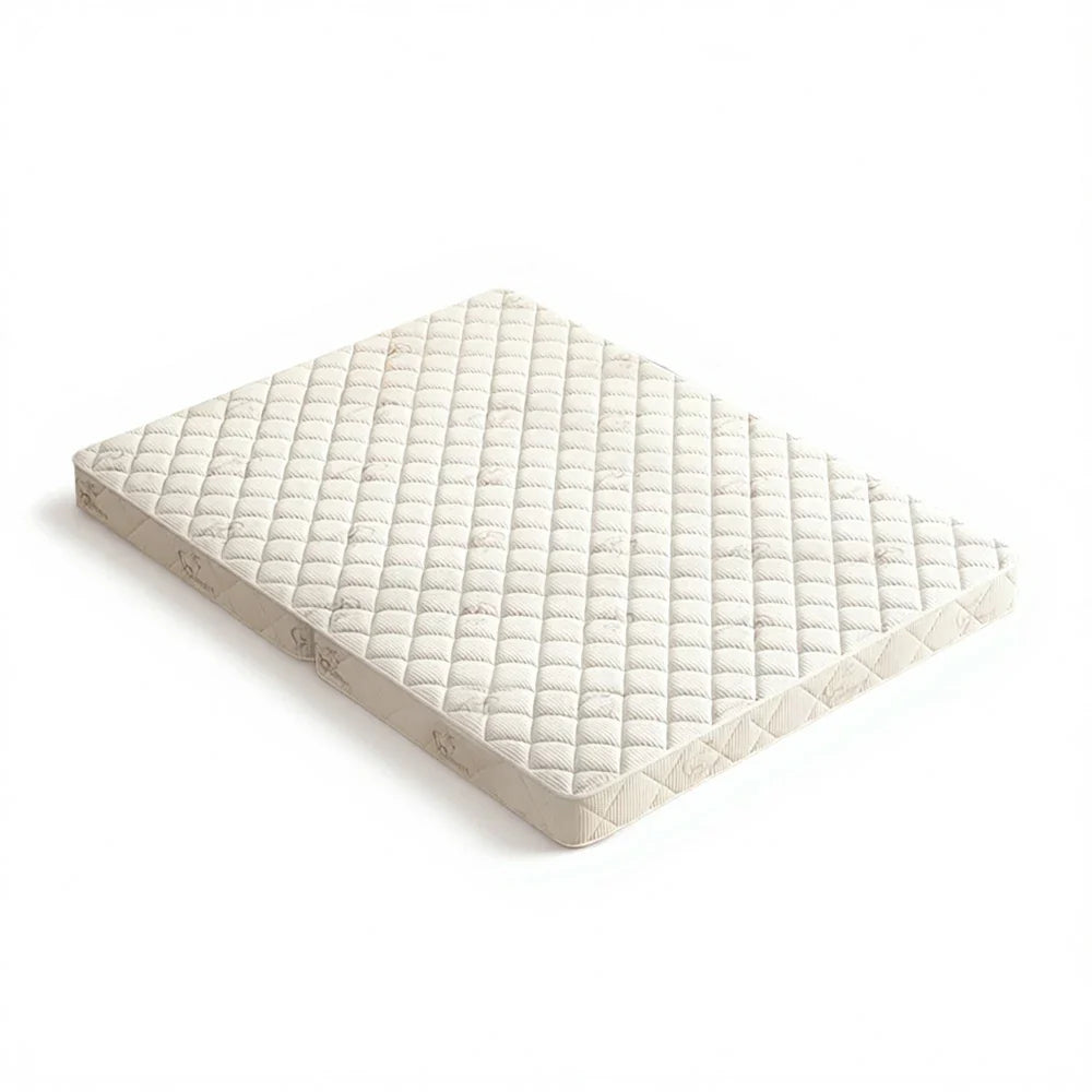 LIVARA 10cm Single Bunk Supportive Mattress Breathable, Foldable Coconut Latex Fiber Perfect for - or Beds