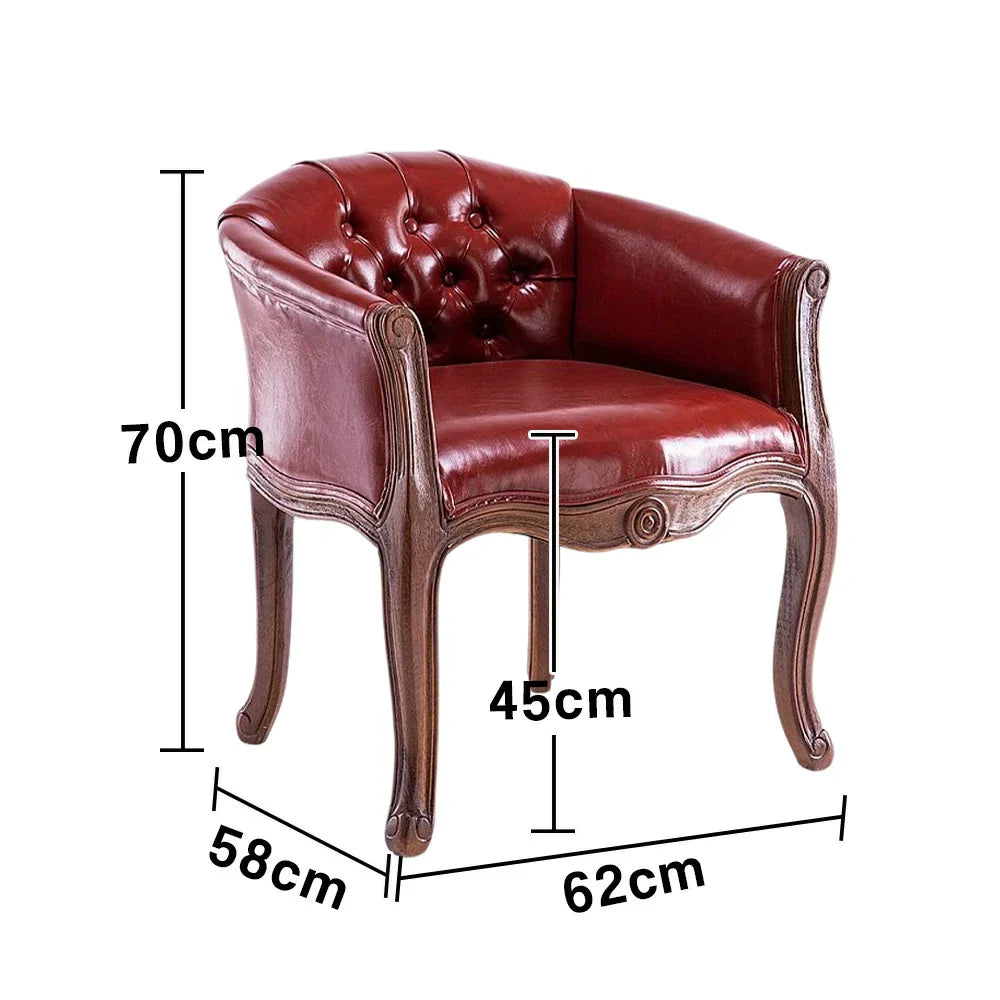 LIVARA Color Patchwork Vintage Accent Armchair Single Colorful Chair Patchwork Sofa Upholstery Elegant Wood Backrest Fabric Frame Living Solid Tufted Room Mahogany