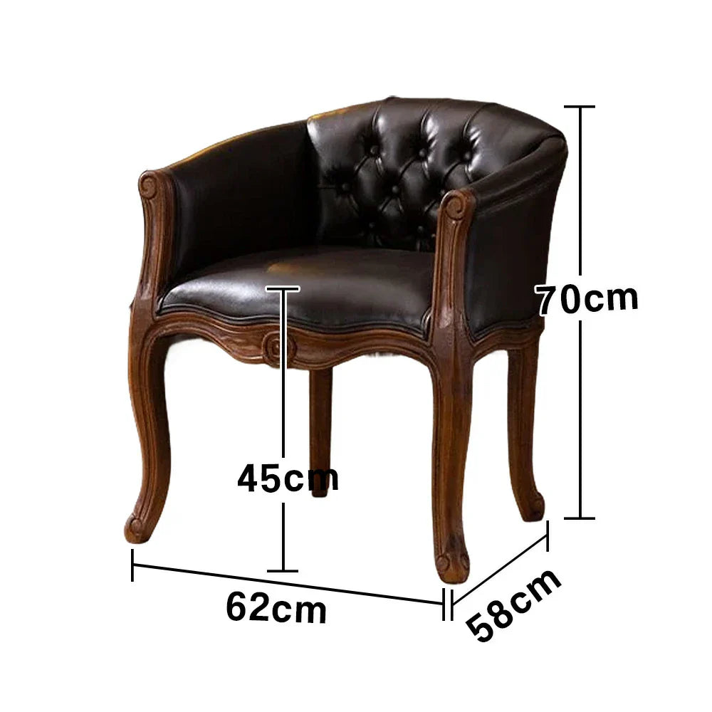 LIVARA Color Patchwork Vintage Accent Armchair Living Patchwork Solid Backrest Fabric Elegant Colorful Room Frame Single Sofa Tufted Wood Upholstery Chair Coffee