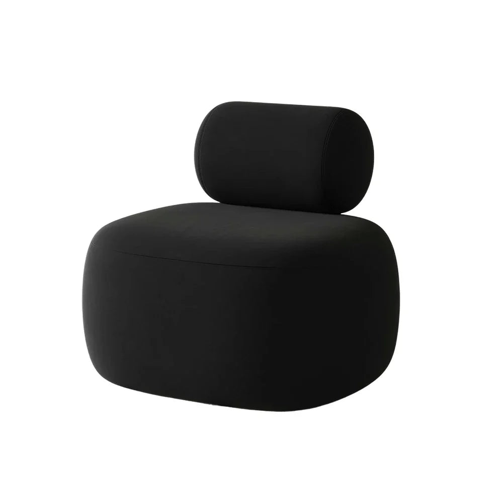 LIVARA 90/120/180cm Design, High-Density Sponge, Sofa Comfort - Ergonomic Soft Velvet Upholstered, Curved Touch, Durable Black