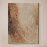 LIVARA 60/80/120cm Hand-Painted Oil Painting - Neutral Palette and Gentle Brushwork Enhance Calm and Stylish Interiors