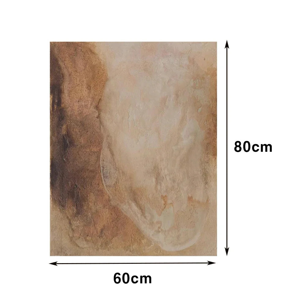 LIVARA 60/80/120cm Hand-Painted Oil Painting - Neutral Palette and Gentle Brushwork Enhance Calm and Stylish Interiors
