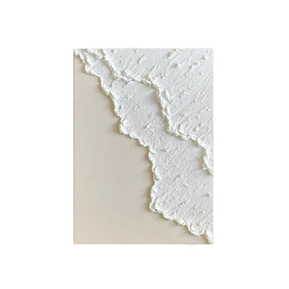 LIVARA 60/80/120cm Hand-Painted Oil Painting - Contemporary Wall Art Featuring Soft Colours and Organic Forms for Tranquil Ambience