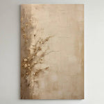 LIVARA 60/80/120cm Hand-Painted Oil Painting - Premium Canvas Artwork Featuring Natural Shades and Balanced Lines