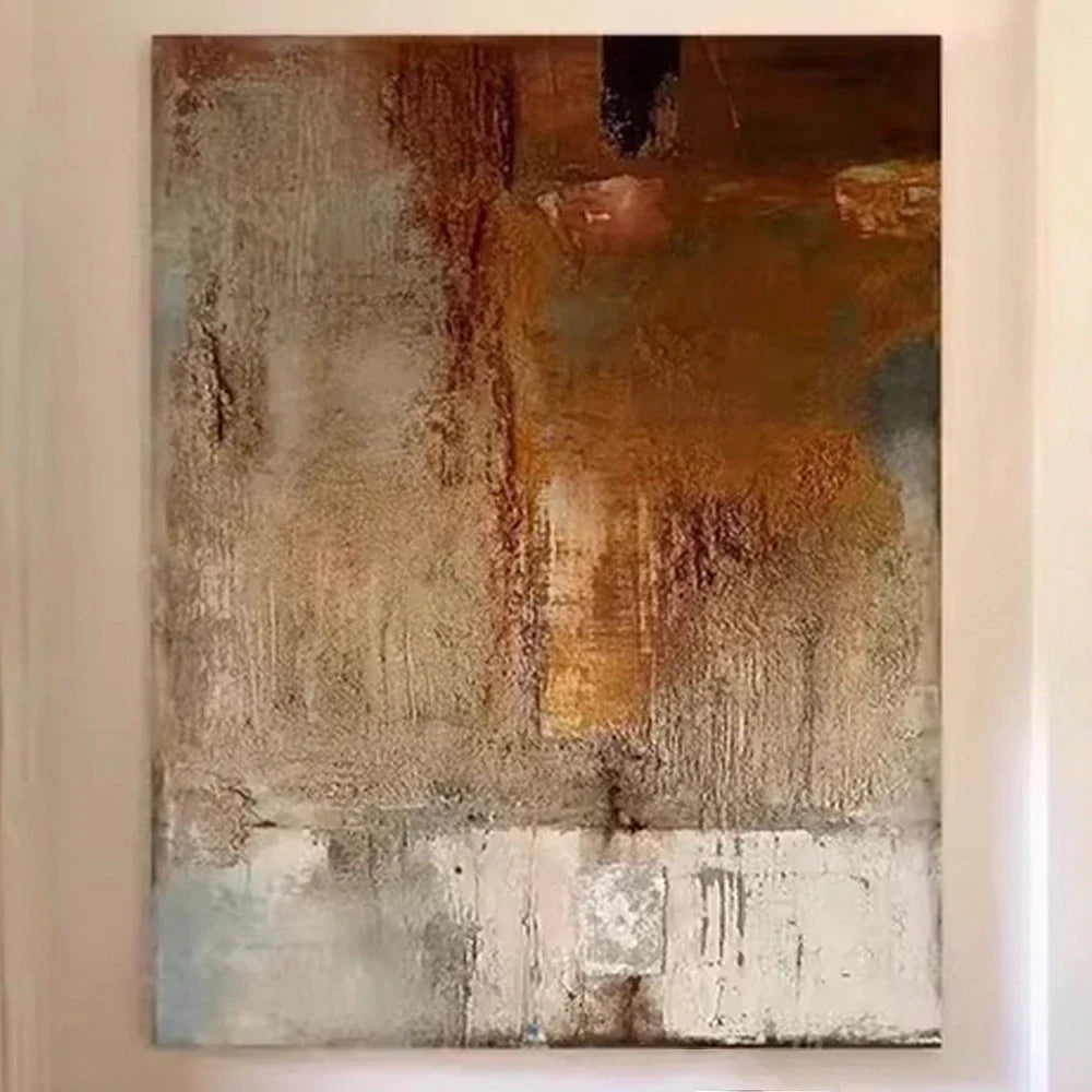 LIVARA 60/80/120cm Hand-Painted Oil Painting - Contemporary Minimalist Painting That Complements Neutral Furniture