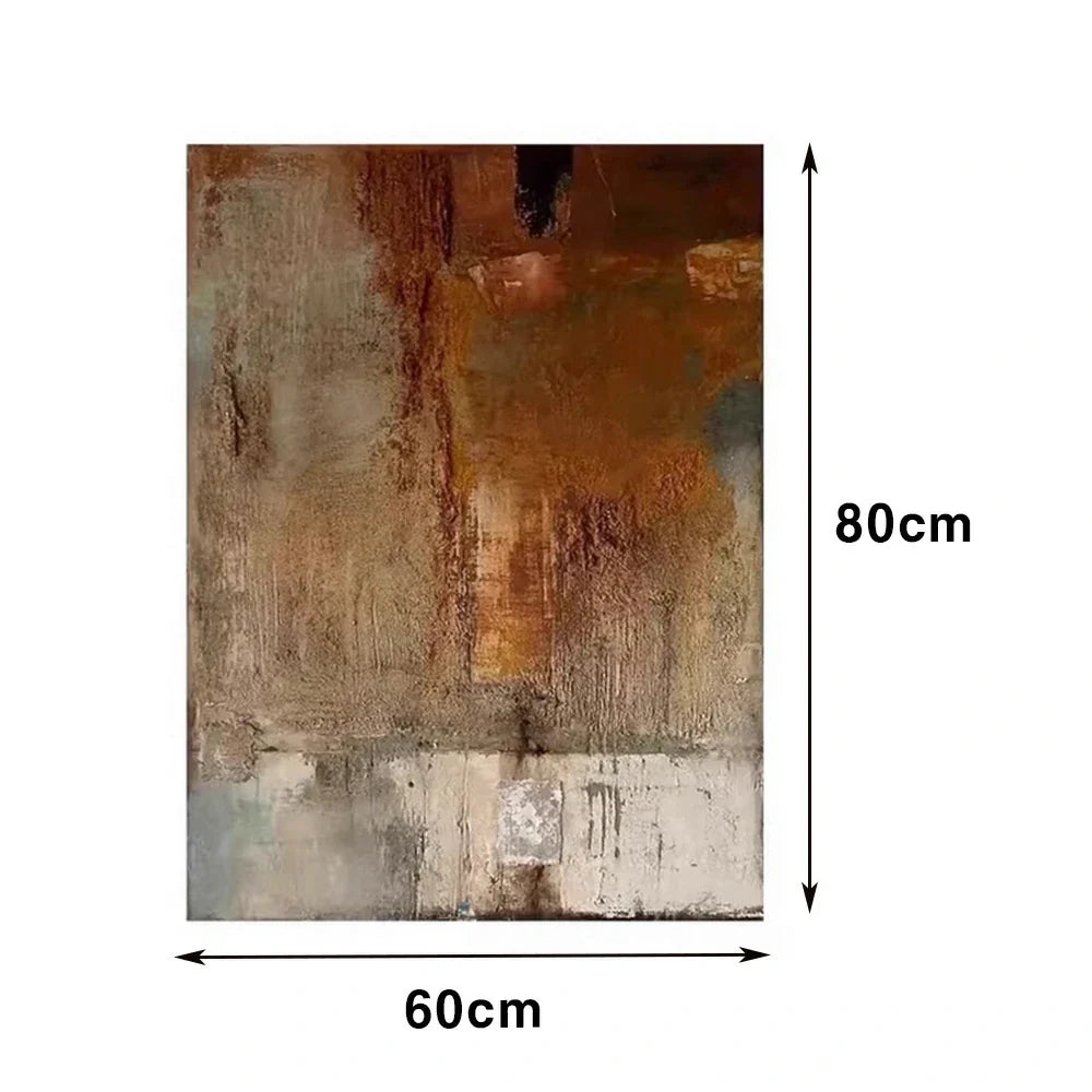 LIVARA 60/80/120cm Hand-Painted Oil Painting - Contemporary Minimalist Painting That Complements Neutral Furniture