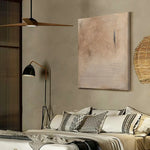 LIVARA 60/80/120cm Hand-Painted Oil Painting - Elegant Wall Accent with Textured Detail and Gentle Neutral Palette