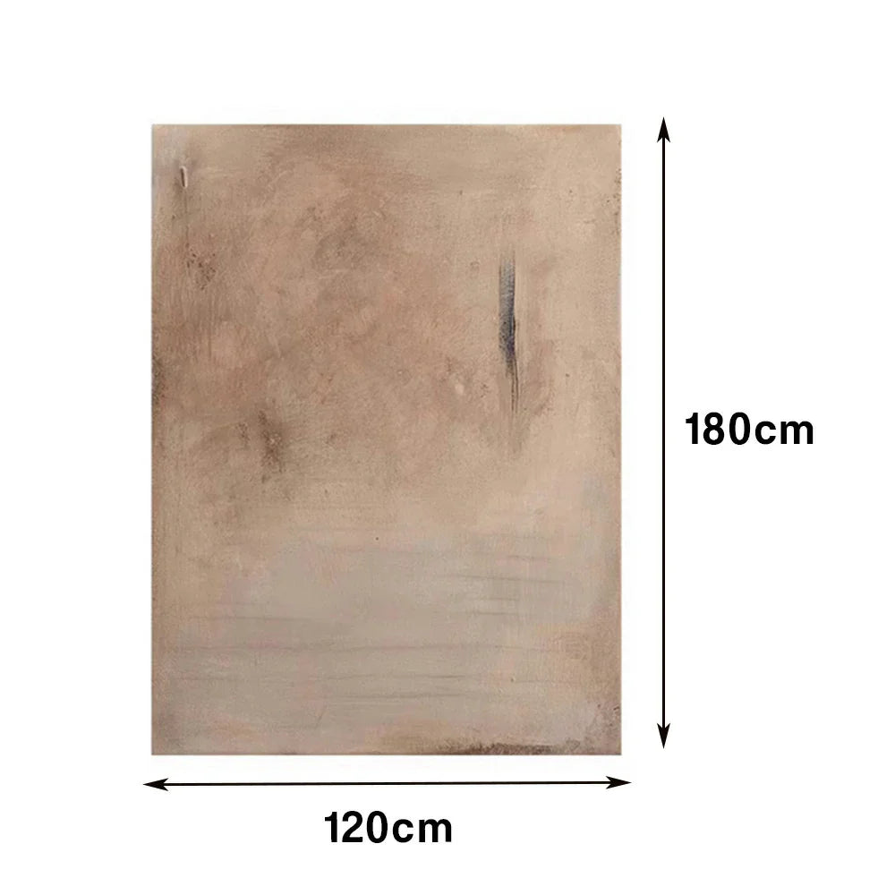 LIVARA 60/80/120cm Hand-Painted Oil Painting - Elegant Wall Accent with Textured Detail and Gentle Neutral Palette