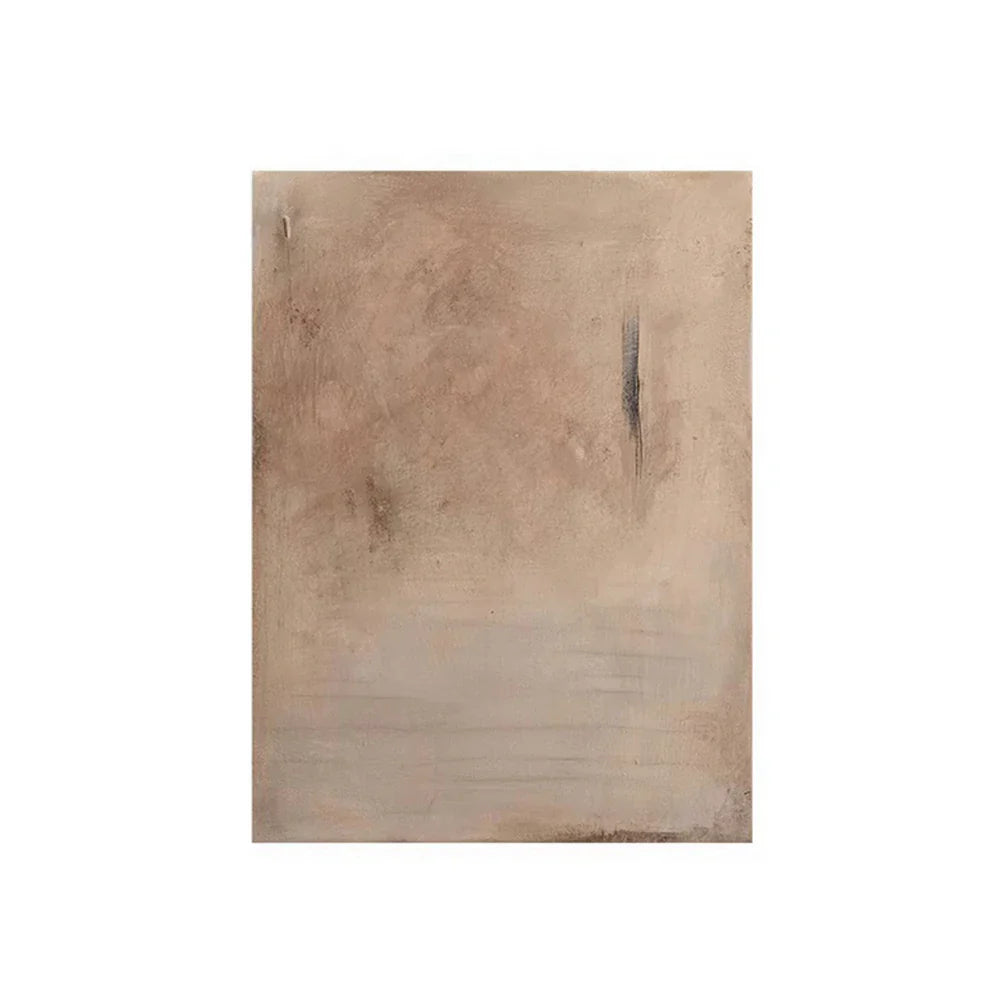 LIVARA 60/80/120cm Hand-Painted Oil Painting - Elegant Wall Accent with Textured Detail and Gentle Neutral Palette