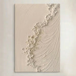 LIVARA 60/80/120cm Hand-Painted Oil Painting - Soft Brushstrokes and Organic Movement Create a Sense of Tranquility