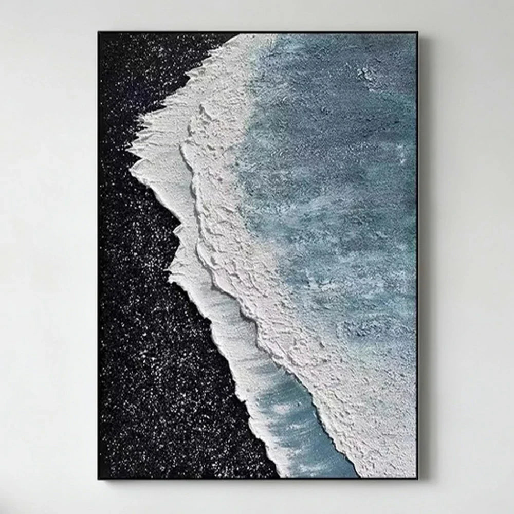 LIVARA 60/80/120cm Hand-Painted Oil Painting - Neutral Abstract Design Perfect for Hallways, Bedrooms and Living Areas