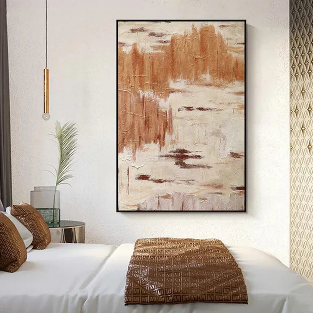 LIVARA 60/80/120cm Hand-Painted Oil Painting - Minimalist Artwork Adding Harmony and Sophistication to Modern Spaces