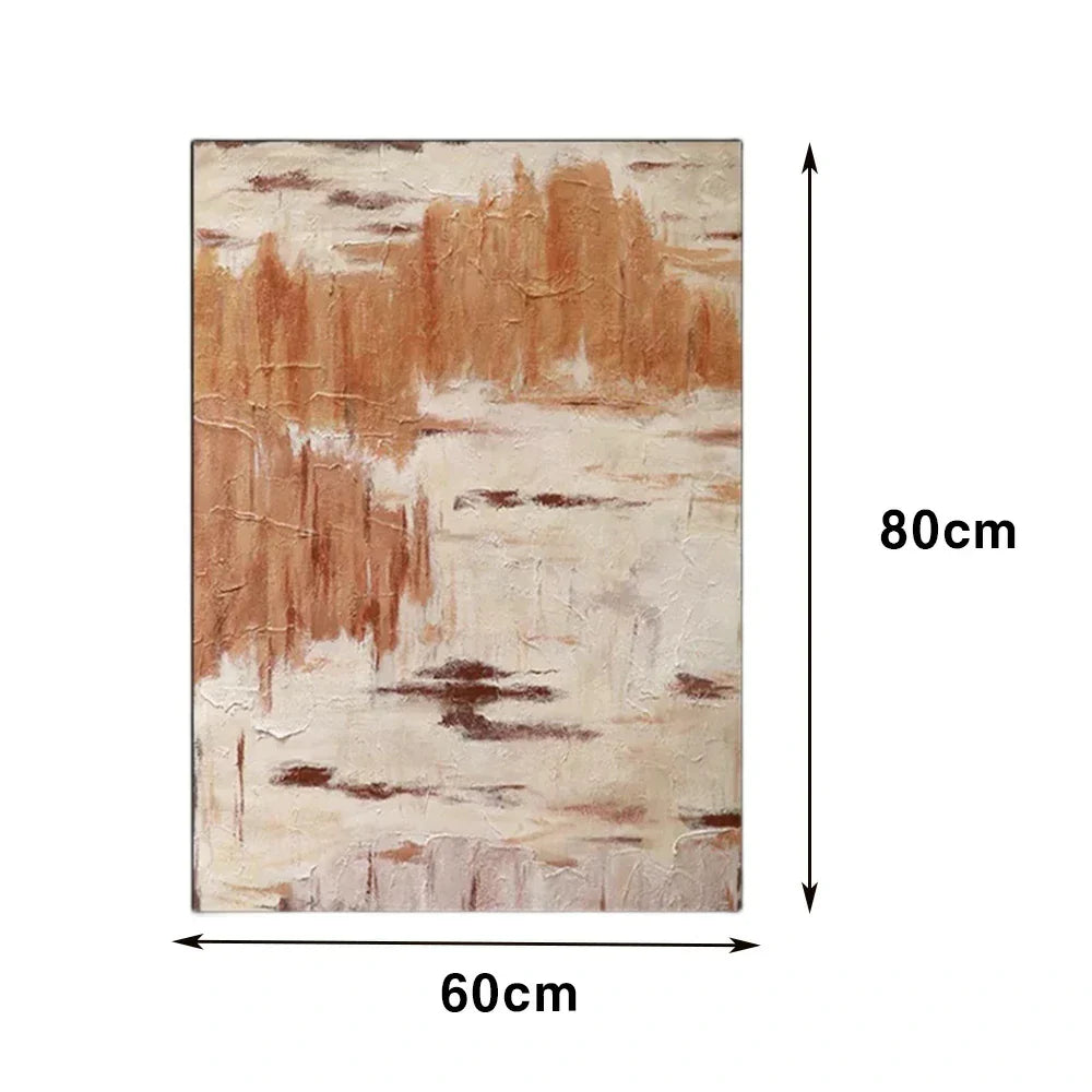 LIVARA 60/80/120cm Hand-Painted Oil Painting - Minimalist Artwork Adding Harmony and Sophistication to Modern Spaces