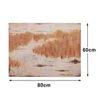 LIVARA 60/80/120cm Hand-Painted Oil Painting - Contemporary Neutral Tones and Organic Shapes for Effortless Home Styling