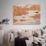 LIVARA 60/80/120cm Hand-Painted Oil Painting - Balanced Abstract Wall Art That Combines Luxury Finish with Natural Texture
