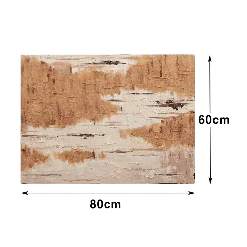 LIVARA 60/80/120cm Hand-Painted Oil Painting - Balanced Abstract Wall Art That Combines Luxury Finish with Natural Texture