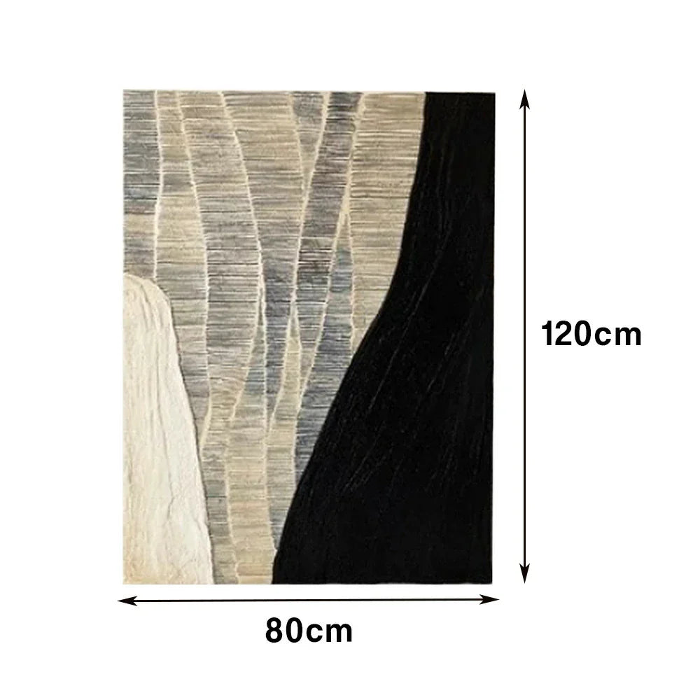 LIVARA with Inviting 60/80/120cm Soft Oil Texture Hand-Painted and Minimalist for Painting Painted Design Calm Interiors