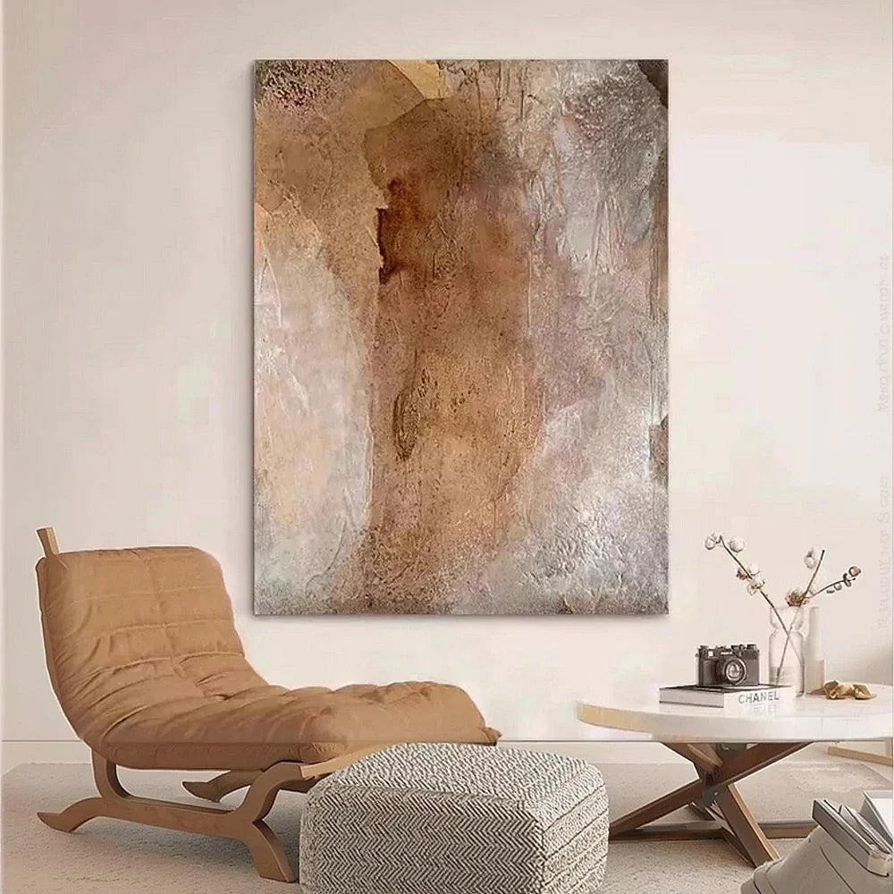 LIVARA Living Serenity and Art Canvas Oil Abstract to Painted Contemporary Brings Painting 60/80/120cm That Depth Wall Spaces