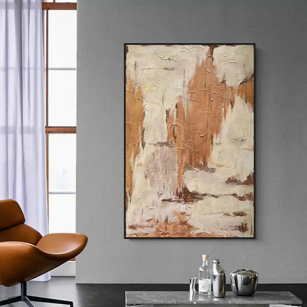 LIVARA 60/80/120cm Hand-Painted Oil Painting - Subtle Colour Transitions and Modern Patterns Define Elegant home decor