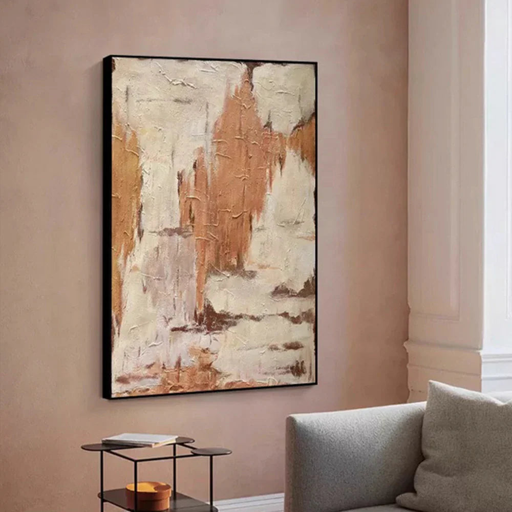 LIVARA 60/80/120cm Hand-Painted Oil Painting - Subtle Colour Transitions and Modern Patterns Define Elegant home decor