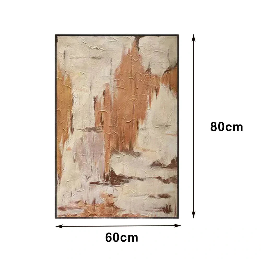 LIVARA 60/80/120cm Hand-Painted Oil Painting - Subtle Colour Transitions and Modern Patterns Define Elegant home decor