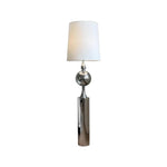 LIVARA Floor Lamp Full Spectrum LED Lighting Iron Body Fabric Shade Stable Base for Modern Home