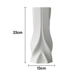 LIVARA Ceramic Vase Ornament Modern Artistic Display Fine Matte Texture High-Fired Ceramic