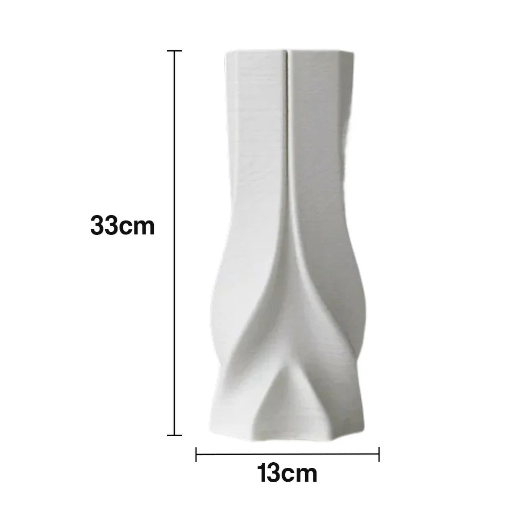 LIVARA Ceramic Vase Ornament Modern Artistic Display Fine Matte Texture High-Fired Ceramic