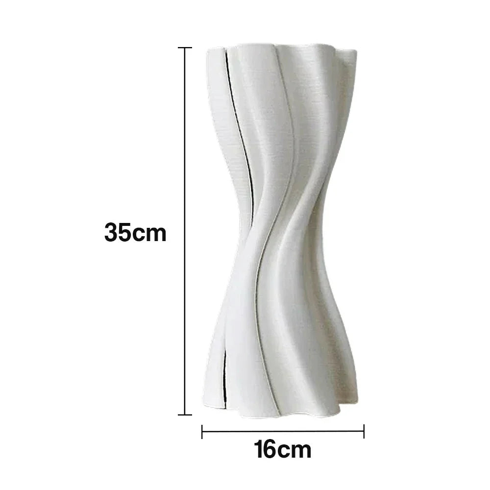 LIVARA Ceramic Vase Ornament Decorative Art Object Matte Ceramic Handcrafted Stone Texture
