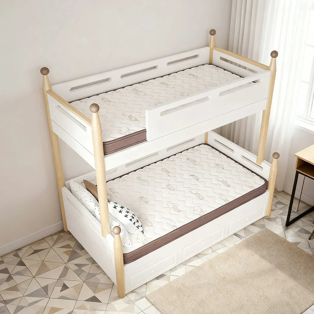 LIVARA Latex Thick, Rounded - Cotton Antibacterial, Mattress Breathable 10cm Resilient Support, Surface, Coir 120/150/180cm Safe Corners