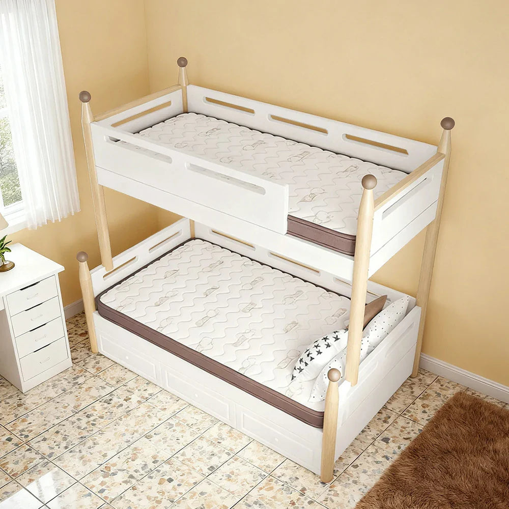 LIVARA Latex Coir Resilient Antibacterial, Cotton Surface, 120/150/180cm 15cm Safe Thick, Breathable - Support, Rounded Mattress Corners