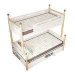 LIVARA Latex Coir Resilient Antibacterial, Cotton Surface, 120/150/180cm 15cm Safe Thick, Breathable - Support, Rounded Mattress Corners