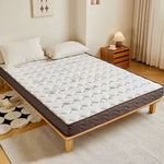 LIVARA Foldable Cotton 10cm Thick, Surface, Coir Breathable - 120/150/180cm Support, Antibacterial, Rounded Resilient Mattress Latex Safe Corners