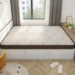 LIVARA Foldable Mattress Safe Support, Latex Surface, Coir Rounded Cotton - 15cm Resilient Antibacterial, Thick, Breathable 120/150/180cm Corners