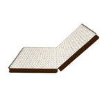 LIVARA Foldable Mattress Safe Support, Latex Surface, Coir Rounded Cotton - 15cm Resilient Antibacterial, Thick, Breathable 120/150/180cm Corners