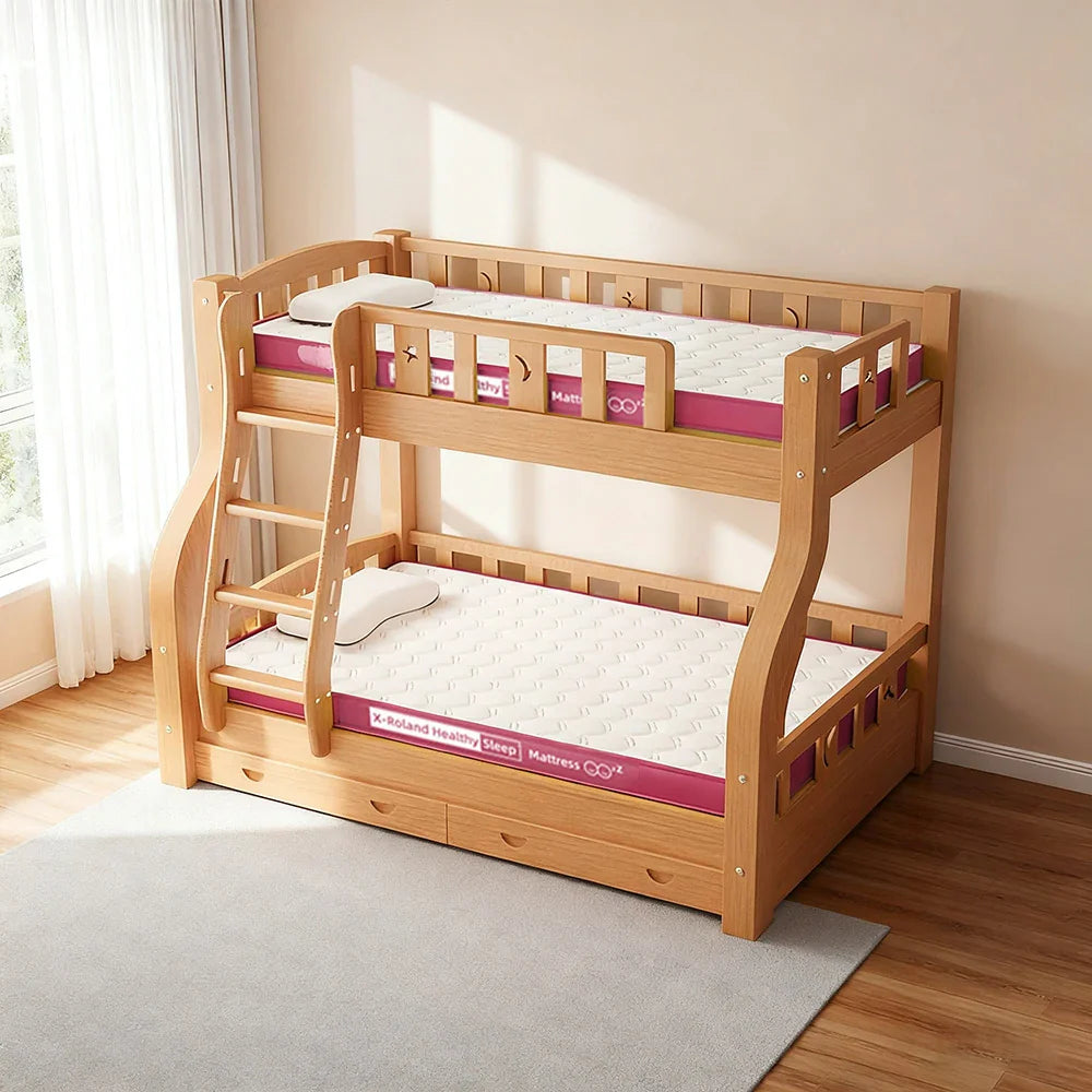 LIVARA Latex - Breathable Cotton 5cm Comfortable Support Mattress for Resilient 120/150/180cm Cover, Thick, Sleep Pink