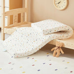 LIVARA Latex 10cm Cotton Resilient Hollow-Core, Breathable 100/120/140cm Easy Support, Thick, Mattress Removable - Covers, Storage