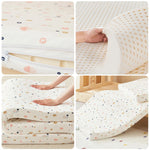 LIVARA Latex Resilient Hollow-Core, Easy Removable Breathable Covers, Cotton 5cm Mattress - Thick, 100/120/140cm Support, Storage