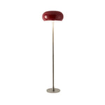 LIVARA Floor Lamp - Soft Eye-Friendly Lighting, Premium Finish, Iron Shade with PMMA Light Panel - Red