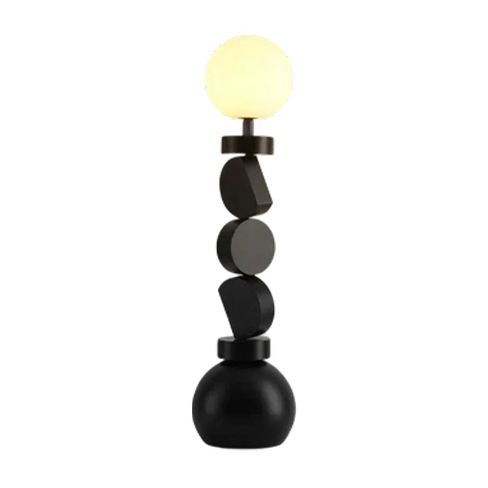 LIVARA Floor Lamp - Three-Mode Lighting, Artistic Design, Iron Frame with High-Transparency Shade