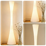LIVARA Floor Lamp - Flicker-Free Eye-Care Lighting, Iron Body with High-Transparency Shade, Stable Base