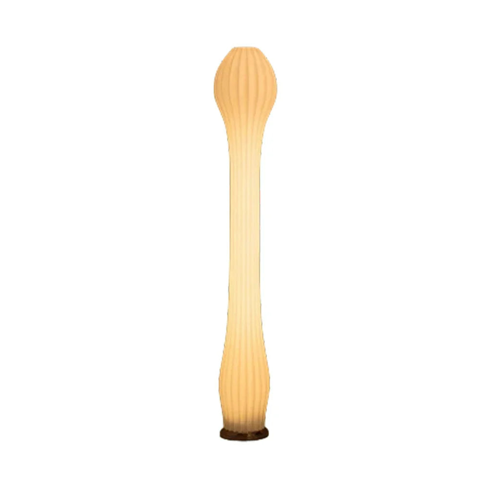 LIVARA Floor Lamp - Flicker-Free Lighting for Modern Homes, Rose Gold Colour, Iron Frame with Clear Shade