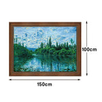 LIVARA Machine Gentle with Soft Painting Elegant and printed Design Oil Canvas Neutral 50/80/150cm Transitions Details
