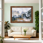 LIVARA Machine Home Painting and That Painting Abstract Enhances Open printed Light Neutral 50/80/150cm Oil Environments