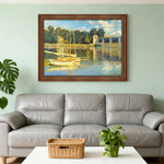 LIVARA Machine printed and Style Modern Serenity Oil Painting to Elegant Bringing 50/80/150cm Abstract Painting Spaces