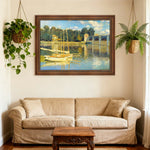 LIVARA Machine printed and Style Modern Serenity Oil Painting to Elegant Bringing 50/80/150cm Abstract Painting Spaces