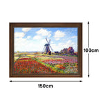 LIVARA Machine and Painting Art Comfort printed That Soft-Toned Contemporary Wall Blends Oil Abstract 50/80/150cm Style