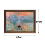 LIVARA Machine Texture Oil printed Adding Painting Contemporary to Canvas Depth 50/80/150cm and Living Refined Interiors