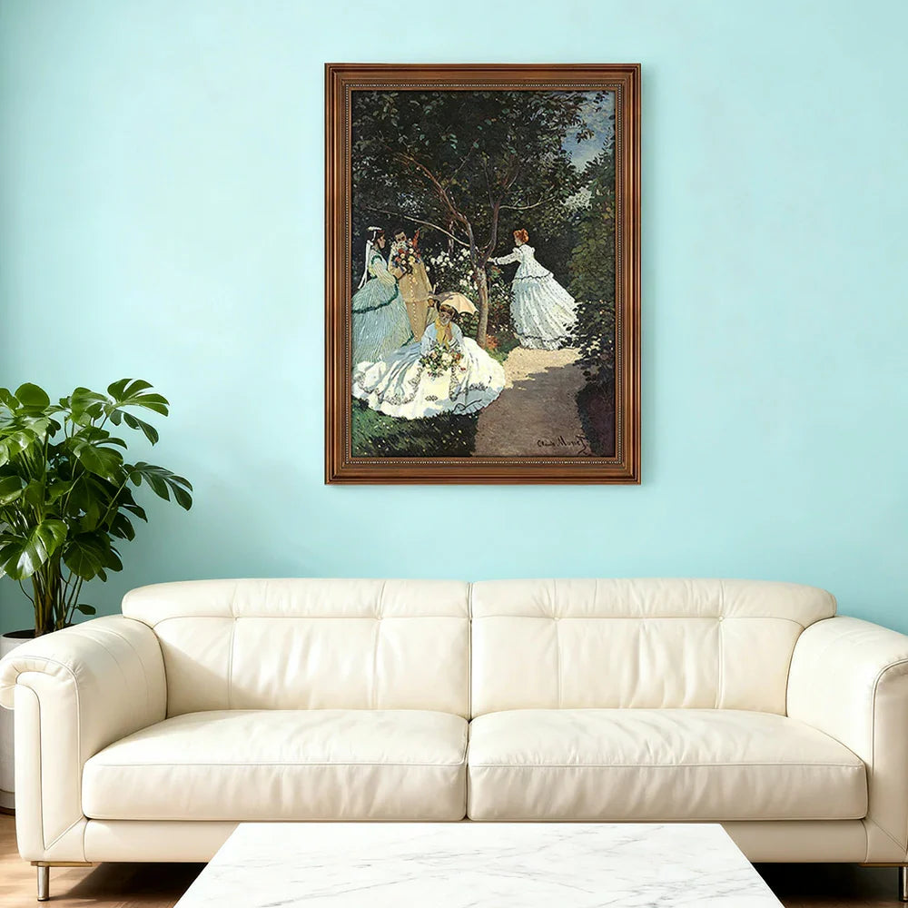 LIVARA Machine Neutral Painting Canvas for Oil printed Tones Hand-Painted Minimalist Peaceful 40/60/100cm in Interiors