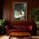 LIVARA Machine Neutral Painting Canvas for Oil printed Tones Hand-Painted Minimalist Peaceful 40/60/100cm in Interiors